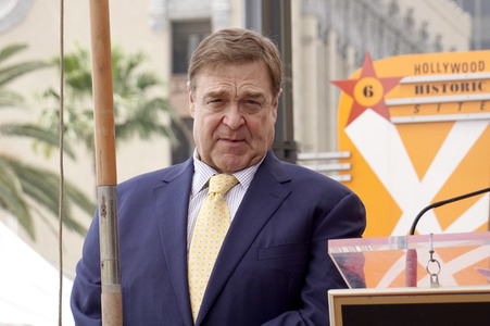 John Goodman erhält einen Stern auf dem Hollywood Walk of Fame in Los Angeles