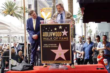 John Goodman erhält einen Stern auf dem Hollywood Walk of Fame in Los Angeles