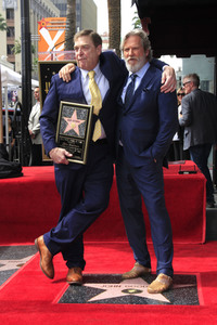John Goodman erhält einen Stern auf dem Hollywood Walk of Fame in Los Angeles