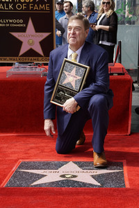 John Goodman erhält einen Stern auf dem Hollywood Walk of Fame in Los Angeles