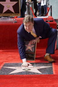 John Goodman erhält einen Stern auf dem Hollywood Walk of Fame in Los Angeles