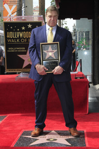 John Goodman erhält einen Stern auf dem Hollywood Walk of Fame in Los Angeles