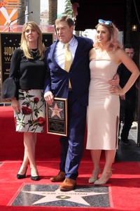 John Goodman erhält einen Stern auf dem Hollywood Walk of Fame in Los Angeles