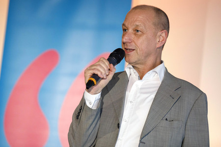 Michael Krüger und Elke Heidenreich auf der lit.Cologne 2017 in Köln