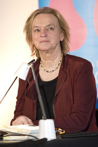 Michael Krüger und Elke Heidenreich auf der lit.Cologne 2017 in Köln