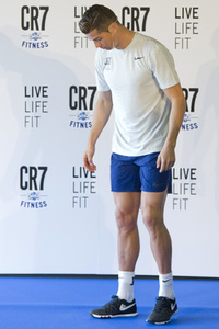 Cristiano Ronaldo präsentiert CR7 Crunch Fitness in Madrid