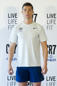 Cristiano Ronaldo präsentiert CR7 Crunch Fitness in Madrid