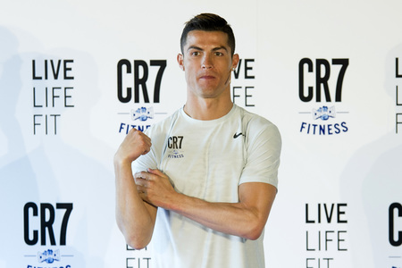 Cristiano Ronaldo präsentiert CR7 Crunch Fitness in Madrid