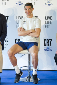 Cristiano Ronaldo präsentiert CR7 Crunch Fitness in Madrid