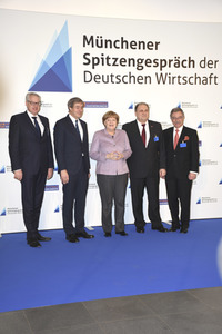 Spitzengespräch der deutschen Wirtschaft in München