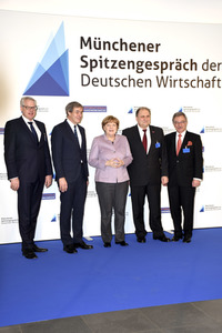 Spitzengespräch der deutschen Wirtschaft in München
