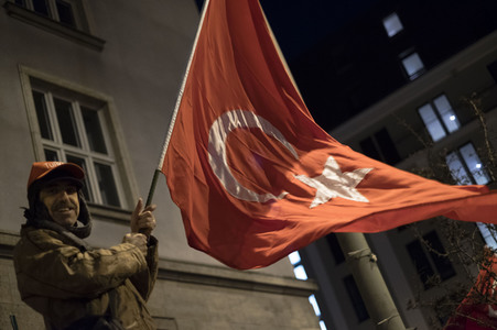 Türken Demo in Berlin