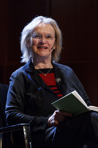 Otto Jägersberg und Elke Heidenreich auf der lit.Cologne 2017 in Köln