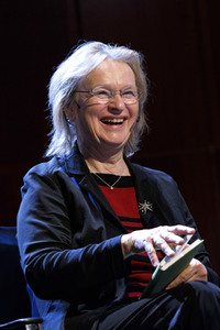 Otto Jägersberg und Elke Heidenreich auf der lit.Cologne 2017 in Köln