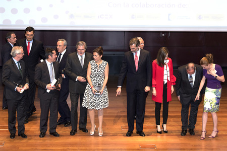 Ernennung der Embajadores Honorarios de la Marca Espana 2017 in Madrid