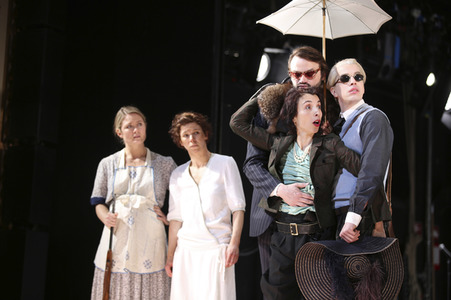 Theaterprobe 'Galapagos' in Wien