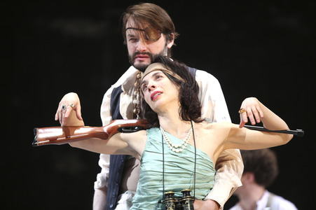 Theaterprobe 'Galapagos' in Wien