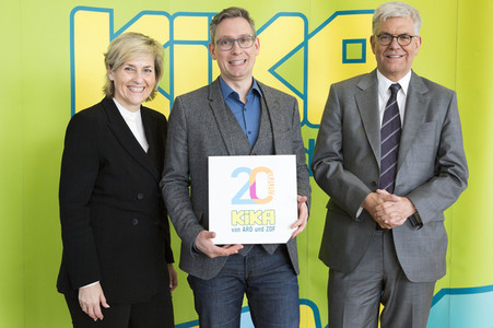 Pressekonferenz '20 Jahre KiKA' in Erfurt