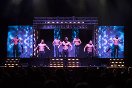 Menstrip-Show Mantastic Sixx Paxx in Erfurt