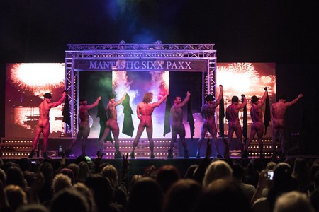 Menstrip-Show Mantastic Sixx Paxx in Erfurt
