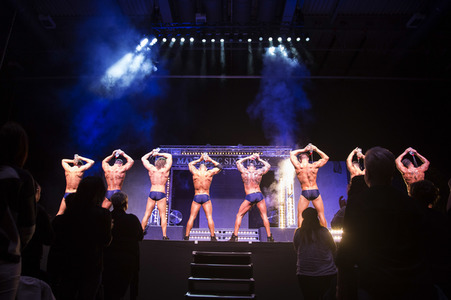 Menstrip-Show Mantastic Sixx Paxx in Erfurt