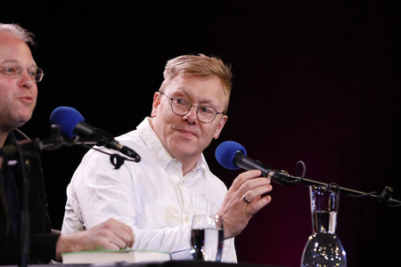 Jón Gnarr auf der lit.Cologne 2017 in Köln