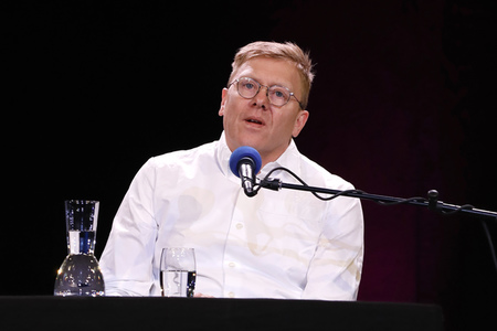 Jón Gnarr auf der lit.Cologne 2017 in Köln
