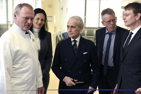 Eröffnung der José Carreras Ambulanz für Molekulare Therapien in Frankfurt
