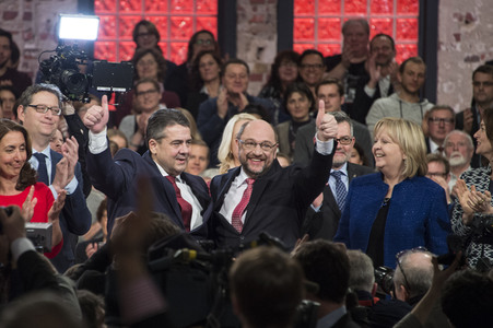 Außerordentlicher Bundesparteitag 2017 der SPD in Berlin