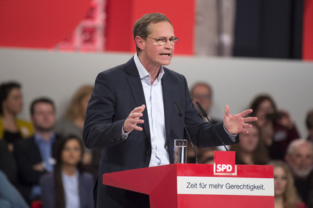 Außerordentlicher Bundesparteitag 2017 der SPD in Berlin