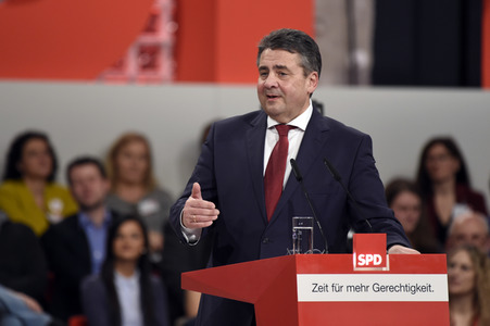 Außerordentlicher Bundesparteitag 2017 der SPD in Berlin