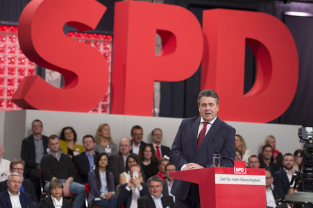 Außerordentlicher Bundesparteitag 2017 der SPD in Berlin
