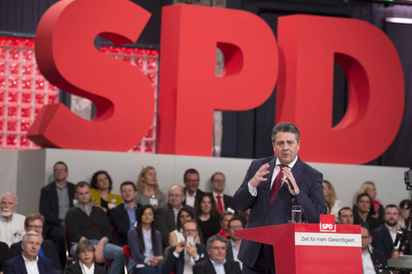Außerordentlicher Bundesparteitag 2017 der SPD in Berlin