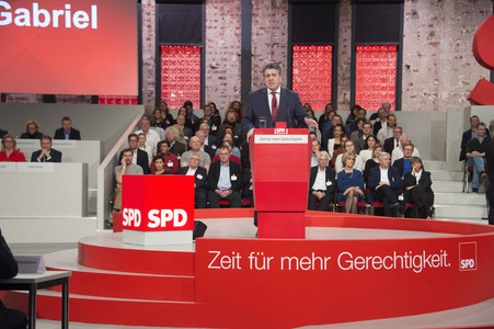 Außerordentlicher Bundesparteitag 2017 der SPD in Berlin