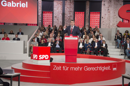 Außerordentlicher Bundesparteitag 2017 der SPD in Berlin