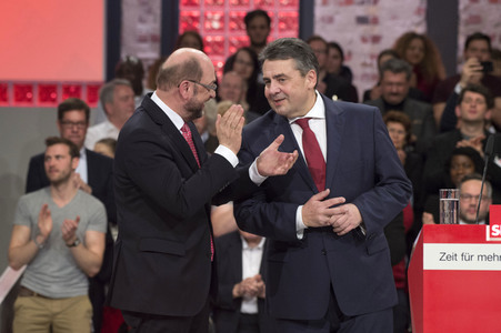 Außerordentlicher Bundesparteitag 2017 der SPD in Berlin
