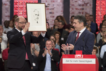 Außerordentlicher Bundesparteitag 2017 der SPD in Berlin
