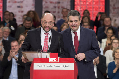 Außerordentlicher Bundesparteitag 2017 der SPD in Berlin