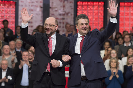 Außerordentlicher Bundesparteitag 2017 der SPD in Berlin
