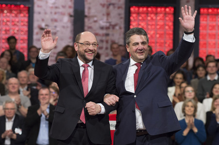 Außerordentlicher Bundesparteitag 2017 der SPD in Berlin