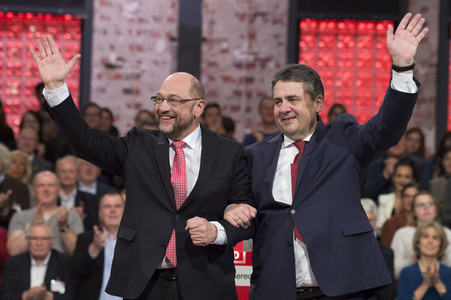Außerordentlicher Bundesparteitag 2017 der SPD in Berlin