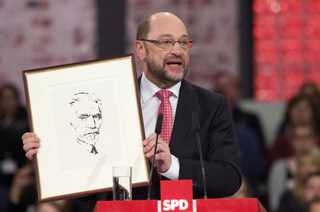 Außerordentlicher Bundesparteitag 2017 der SPD in Berlin