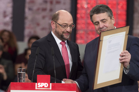 Außerordentlicher Bundesparteitag 2017 der SPD in Berlin
