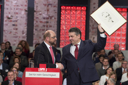 Außerordentlicher Bundesparteitag 2017 der SPD in Berlin