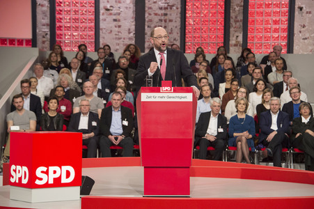 Außerordentlicher Bundesparteitag 2017 der SPD in Berlin