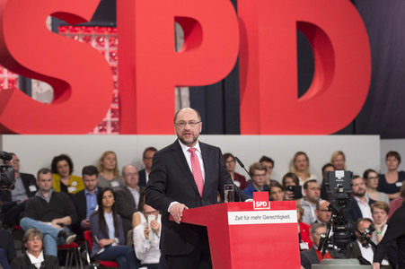 Außerordentlicher Bundesparteitag 2017 der SPD in Berlin