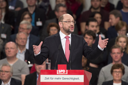 Außerordentlicher Bundesparteitag 2017 der SPD in Berlin