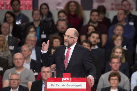Außerordentlicher Bundesparteitag 2017 der SPD in Berlin