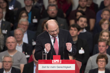Außerordentlicher Bundesparteitag 2017 der SPD in Berlin