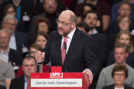 Außerordentlicher Bundesparteitag 2017 der SPD in Berlin